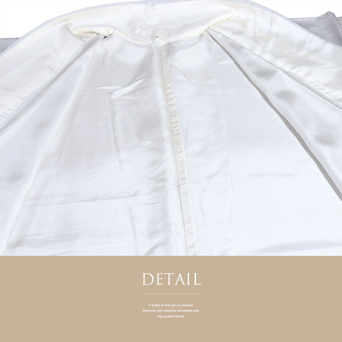 訪問着 リサイクル 身丈163.8cm 裄71.8cm 袷 花丸や華文柄 地紋 金駒刺繍 グレー Lサイズ フォーマル セミフォーマル 正絹 広衿 Sランク