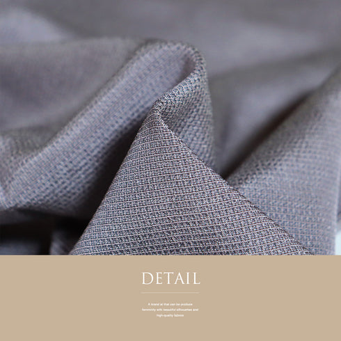 色無地 リサイクル 身丈168.5cm 裄69.2cm 袷 パープル LLサイズ お洒落 カジュアル しつけ糸 正絹 広衿 Sランク