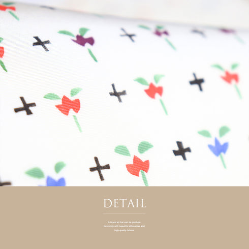 名古屋帯 リサイクル 帯丈379.5cm ポイント柄 デザイン柄 アイボリー Mサイズ 正絹 Aランク お洒落