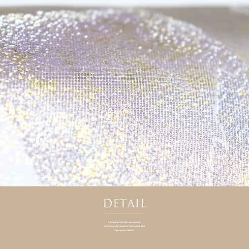 名古屋帯 リサイクル 帯丈360cm 六通 幾何学模様 ぼかし ベージュ Mサイズ 正絹 Sランク カジュアル お洒落