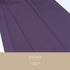 色無地 リサイクル 身丈158.2cm 裄66cm 袷 パープル Mサイズ セミフォーマル お洒落 一つ紋 しつけ糸 正絹 広衿 地紋なし Sランク