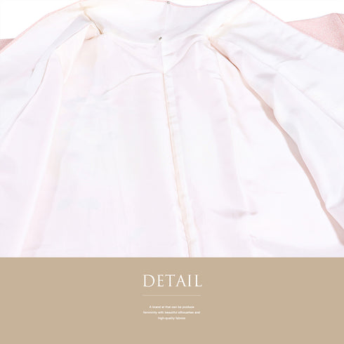 訪問着 リサイクル 身丈162.3cm 裄67.4cm 袷 地紙に牡丹柄 ピンク Lサイズ フォーマル セミフォーマル 落款 正絹 広衿 Sランク