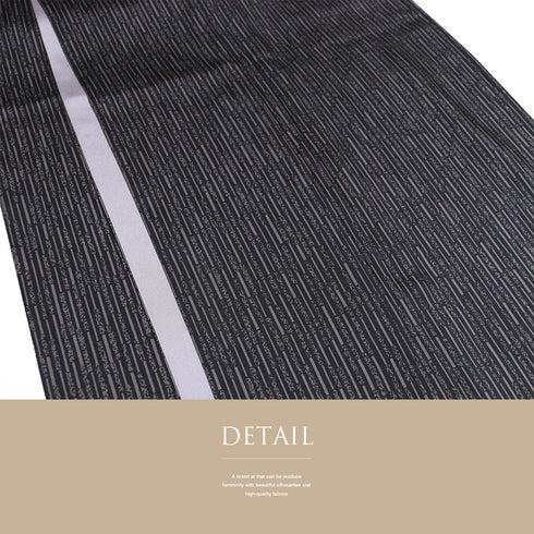 紬 リサイクル 身丈157cm 裄64cm 袷 デザイン格子柄 グレー Mサイズ カジュアル お洒落 正絹 広衿 Sランク