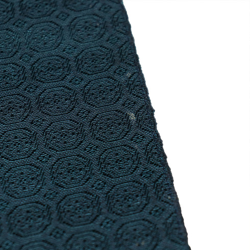 角帯 リサイクル 帯丈420cm 全通 グリーン Sサイズ 正絹 Sランク カジュアル お洒落