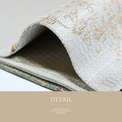 袋帯 リサイクル 帯丈432cm 六通 檜扇花文 多色 Sサイズ 正絹 新品・未使用品 フォーマル お洒落