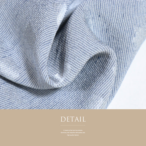 小紋 リサイクル 身丈166cm 裄66cm 単衣 阿波藍 地紋 ブルー LLサイズ お洒落 カジュアル 正絹 広衿 Sランク