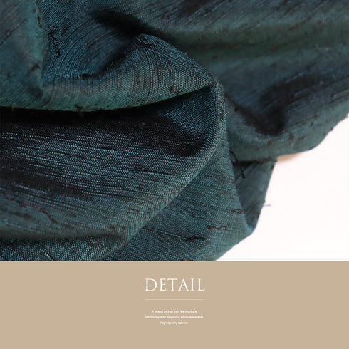 アンサンブル 男物 リサイクル 身丈144cm 裄70.6cm 羽織丈93cm 袷 紬 グリーン Sサイズ お洒落 カジュアル しつけ糸 正絹 棒衿 Sランク