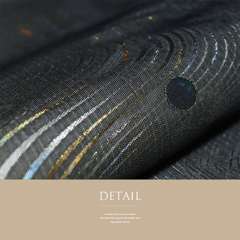 袋帯 リサイクル 帯丈442cm リバーシブル ポイント柄 全通 大島紬美術館 ブラック Mサイズ 正絹 Sランク お洒落