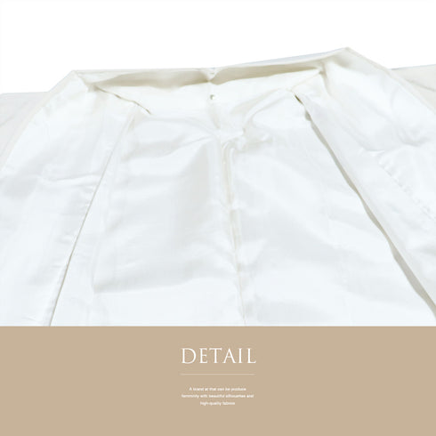 付下げ リサイクル 身丈162.7cm 裄68.2cm 袷 嵯峨菊柄 アイボリー Lサイズ お洒落 正絹 広衿 Sランク