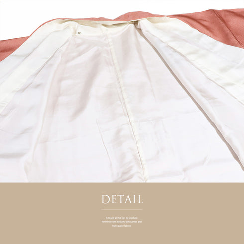 訪問着 リサイクル 身丈168.5cm 裄69.2cm 袷 華唐草柄 汕頭刺繍 オレンジ LLサイズ セミフォーマル 正絹 広衿 Sランク