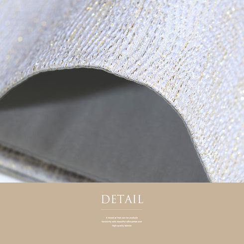 袋帯 リサイクル 帯丈448cm 全通 草柄 グレー Mサイズ 正絹 Sランク お洒落