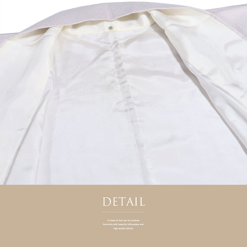 訪問着 リサイクル 身丈170.5cm 裄67.6cm 袷 組紐に橘柄 パープル LLサイズ セミフォーマル お洒落 正絹 広衿 Sランク