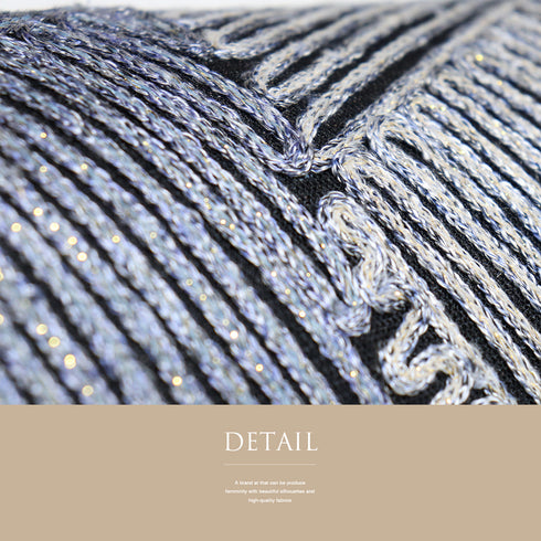 袋帯 リサイクル 帯丈438cm 全通 無月 ブルー Mサイズ 正絹 Sランク お洒落