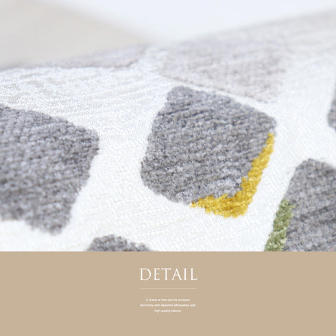 京袋帯 リサイクル 帯丈374cm 全通 幾何学模様 アイボリー Mサイズ 不明 Sランク お洒落 カジュアル