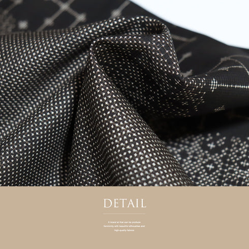 大島紬 リサイクル 身丈159.3cm 裄62.8cm 袷 ブラウン Mサイズ お洒落 カジュアル 証紙 正絹 広衿 Aランク