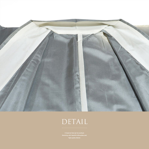 付下げ リサイクル 身丈159.3cm 裄65.4cm 単衣 紬 植物柄 後身頃居敷当て付き グレー Mサイズ お洒落 正絹 広衿 Sランク