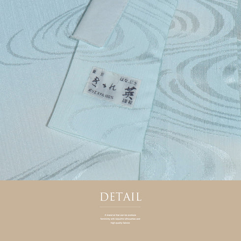 色無地 リサイクル 身丈163cm 裄64.2cm 単衣 長襦袢セット ピンク Lサイズ セミフォーマル お洒落 一つ紋 ポリエステル 洗える着物 バチ衿 Sランク