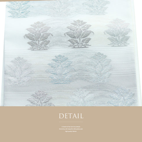 袋帯 リサイクル 帯丈376cm 六通 有職文様 ホワイト SSサイズ ポリエステル Sランク フォーマル お洒落