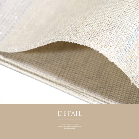 袋帯 リサイクル 帯丈426cm ポイント柄 横縞柄 ベージュ Sサイズ 正絹 Sランク お洒落