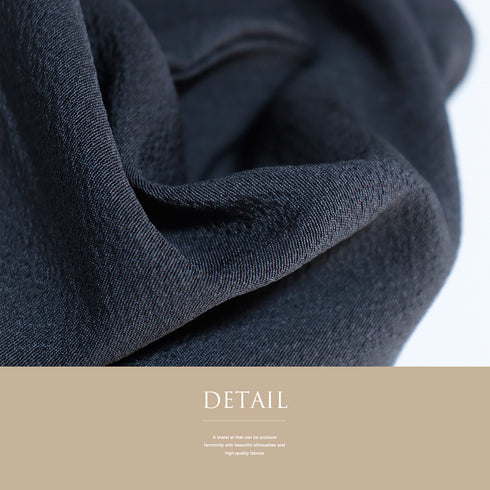 色無地 リサイクル 身丈158cm 裄64cm 袷 作家物 染服部光擴 ネイビー Mサイズ セミフォーマル 一つ紋 正絹 広衿 地紋なし Aランク