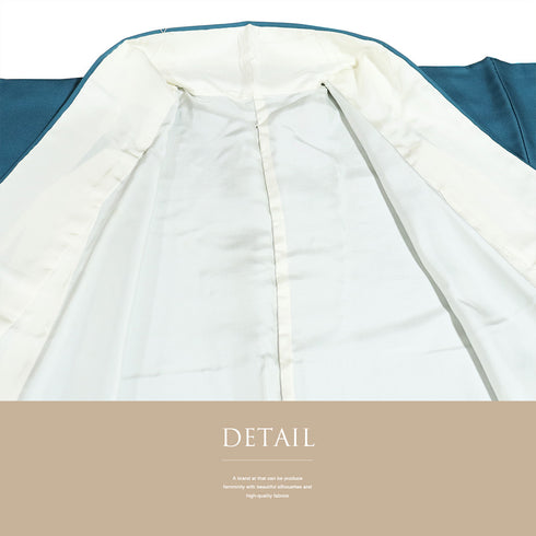 付下げ リサイクル 身丈153.5cm 裄64.8cm 袷 金彩 雲取り 花柄 ブルー Sサイズ フォーマル セミフォーマル 一つ紋 正絹 広衿 Sランク