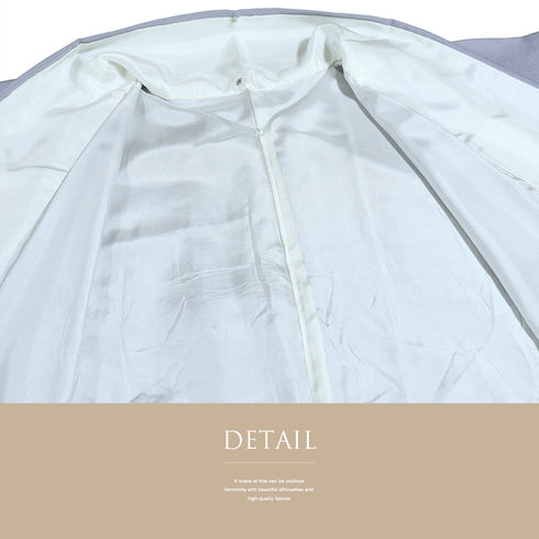 訪問着 リサイクル 身丈167.5cm 裄66.4cm 袷 京都嵐山渡月橋柄 箔 パープル LLサイズ お洒落 正絹 広衿 Sランク