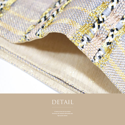 袋帯 リサイクル 帯丈440cm ポイント柄 りぼん織り 多色 Mサイズ 正絹 新品・未使用品 お洒落