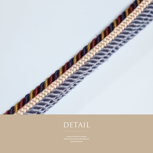 帯締め・帯揚げセット リサイクル ゆるぎ ちりめん パープル 正絹 未使用品 花柄の地紋