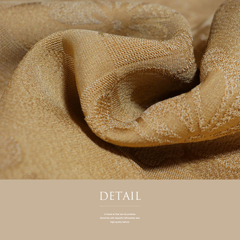 色無地 リサイクル 身丈153cm 裄62.4cm 袷 アンティーク デザイン格子・花模様 ブラウン Sサイズ お洒落 正絹 広衿 地紋あり Bランク