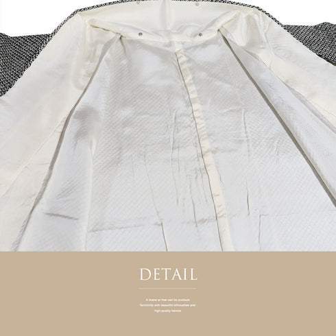 訪問着 リサイクル 身丈159cm 裄64.8cm 袷 流水に花柄 総絞り 金彩 刺繍 ブラック Mサイズ お洒落 正絹 広衿 Sランク