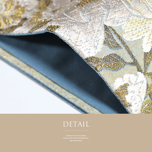 袋帯 リサイクル 帯丈438cm ポイント柄 花柄 多色 Mサイズ 正絹 Sランク フォーマル セミフォーマル