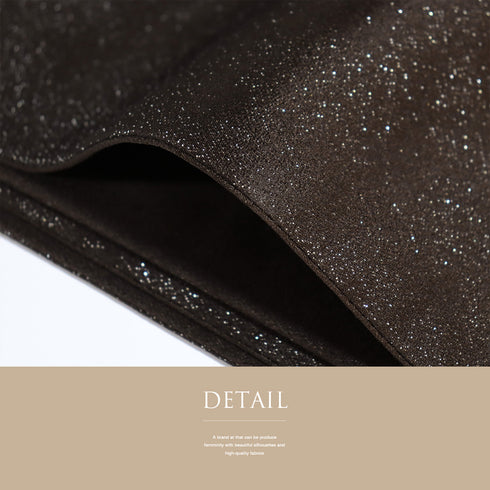 袋帯 リサイクル 帯丈444cm ポイント柄 抽象柄 芯なし ブラウン Mサイズ 正絹 新品・未使用品 お洒落