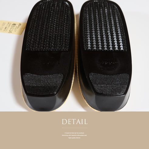 草履 リサイクル パープル 正絹 未使用品