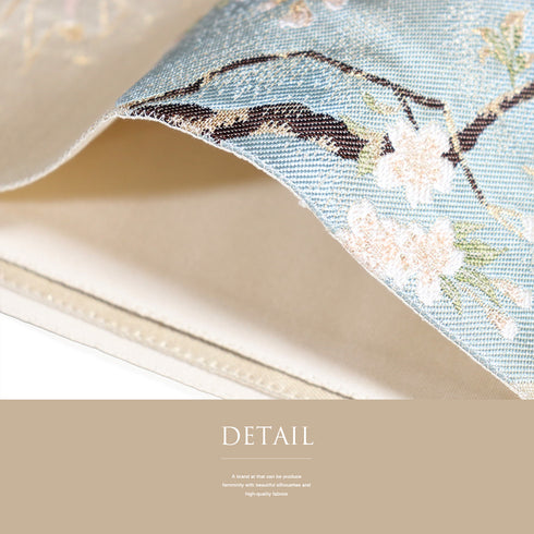 袋帯 リサイクル 帯丈440cm ポイント柄 丸に花や鳥柄 ゴールド Mサイズ 正絹 Sランク お洒落 カジュアル