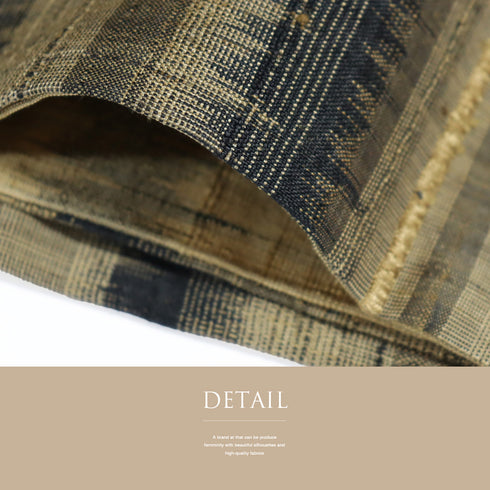 名古屋帯 リサイクル 帯丈358.5cm 六通 唐花柄 紬 ブラウン Sサイズ 正絹 Sランク お洒落 カジュアル