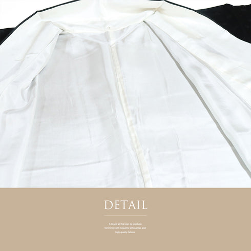 訪問着 リサイクル 身丈159cm 裄64.4cm 袷 縦ぼかし柄 パールトーン加工 ブラック Mサイズ セミフォーマル お洒落 五つ紋 正絹 広衿 Sランク