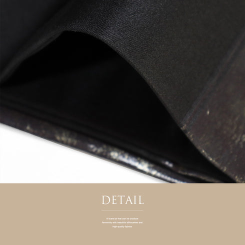 名古屋帯 リサイクル 帯丈380cm ポイント柄 ブラック Lサイズ 正絹 未使用品 カジュアル お洒落