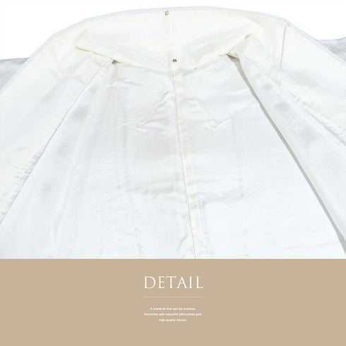 訪問着 リサイクル 身丈158cm 裄64.4cm 袷 花籠柄 刺繍 グレー Mサイズ セミフォーマル お洒落 正絹 広衿 Sランク