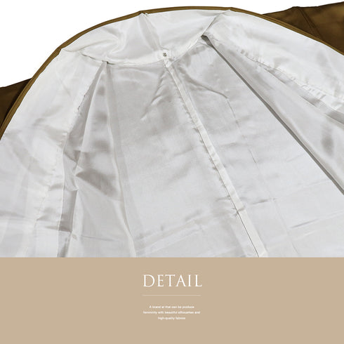 付下げ リサイクル 身丈158.4cm 裄64.4cm 袷 サギ草柄 ブラウン Mサイズ セミフォーマル しつけ糸 正絹 広衿 Sランク