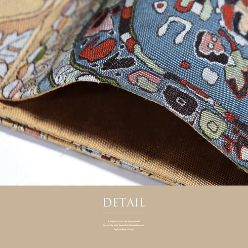 袋帯 リサイクル 帯丈416cm 六通 多色 SSサイズ 正絹 Sランク お洒落