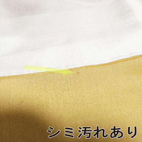 色無地 リサイクル 身丈153cm 裄62.4cm 袷 アンティーク デザイン格子・花模様 ブラウン Sサイズ お洒落 正絹 広衿 地紋あり Bランク