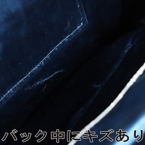 バッグ ネイビー ビーズ Aランク ビーズバック 花柄