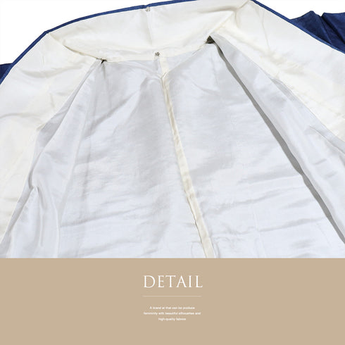 紬 リサイクル 身丈156.5cm 裄63.6cm 袷 縞模様 ラメ グラデーション ブルー Mサイズ お洒落 しつけ糸 正絹 広衿 Sランク