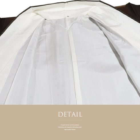 紬 リサイクル 身丈159cm 裄65.2cm 袷 大島紬 縞に一部染め模様 ブラウン Mサイズ カジュアル お洒落 証紙 しつけ糸 正絹 広衿 Sランク