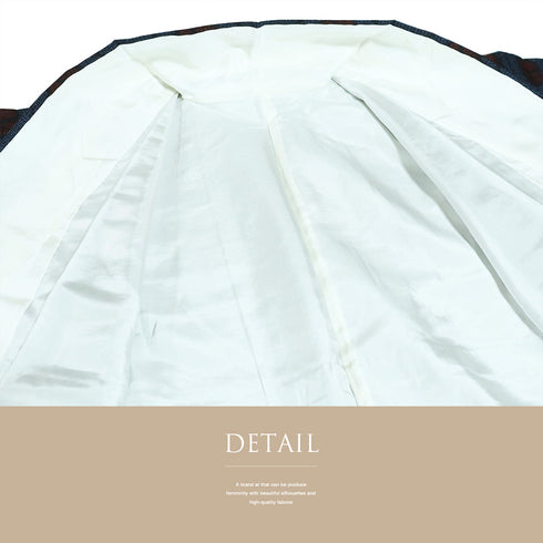 紬 リサイクル 身丈162cm 裄64.8cm 袷 結城紬 亀甲柄 ブルー Lサイズ カジュアル お洒落 証紙 しつけ糸 正絹 広衿 Aランク