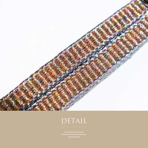 帯締め リサイクル カジュアル 手組紐 多色 正絹 新品・未使用品 佐波理 帯締め・帯留セット