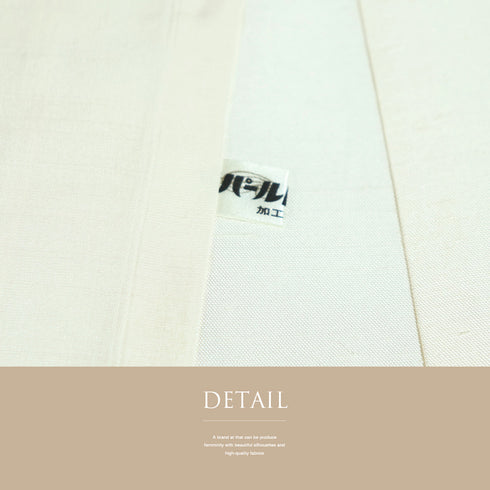 訪問着 リサイクル 身丈158.2cm 裄64.8cm 単衣 菊柄 深山 肩当て付き パールトーン加工 アイボリー Mサイズ お洒落 正絹 広衿 Aランク