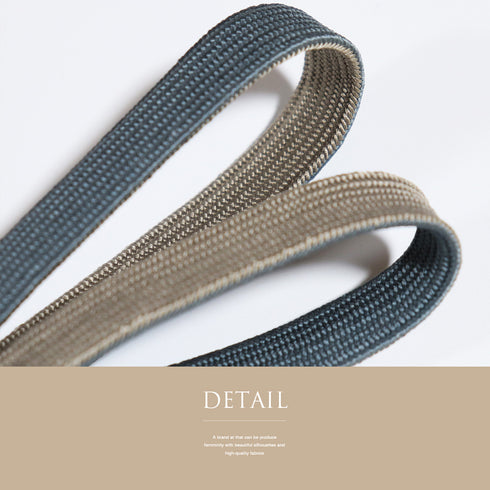 帯締め・帯揚げセット リサイクル 平組紐 ちりめん ブルー 正絹 Sランク 地紋