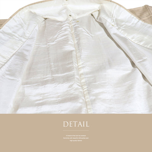 紬 リサイクル 身丈153.5cm 裄62.6cm 袷 ボーダー柄 仕立て直し品 ベージュ Sサイズ カジュアル お洒落 正絹 広衿 Aランク