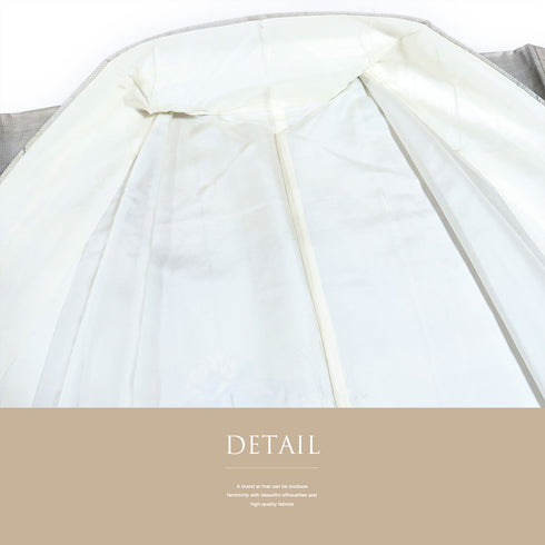 大島紬 リサイクル 身丈163cm 裄65.6cm 袷 花枝柄 心のやすらぎ 都喜ヱ門 多色 Lサイズ お洒落 カジュアル 証紙 しつけ糸 正絹 広衿 Sランク